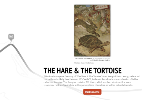 Hare & the Tortoise StoryMapJS: Sample Materials - Part 2