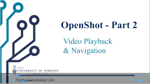OpenShot 02 - Video Playback & Navigation