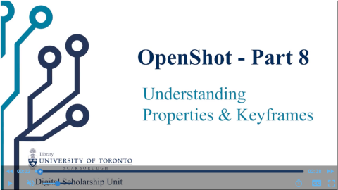 OpenShot 08 - Understanding Properties & Keyframes