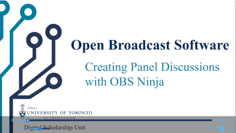 OBS Studio 08 - Creating Panel Discussions with OBS Ninja