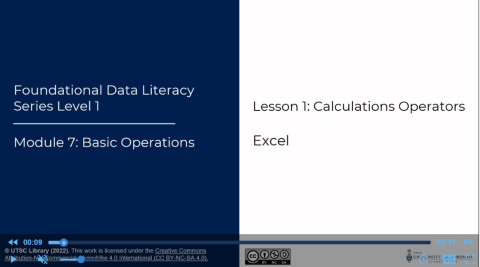 Excel - M07 - L01 - Calculation Operators