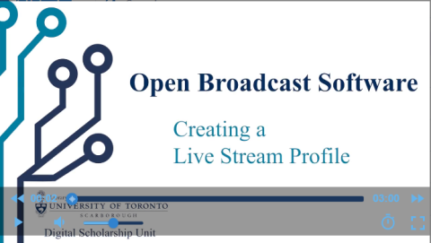  OBS Studio 13 - Creating a Live Stream Profile